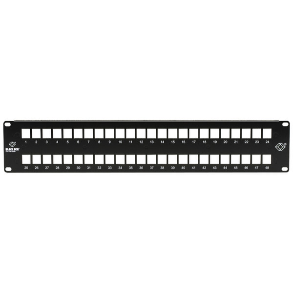 Black Box JPMT1048A 2U patch panel