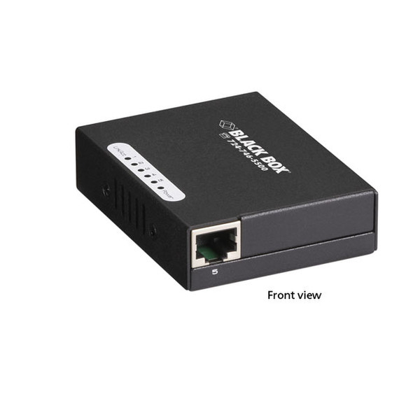 Black Box LBS005A Неуправляемый Fast Ethernet (10/100) Черный сетевой коммутатор