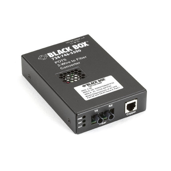 Black Box TE160A-R2 network media converter