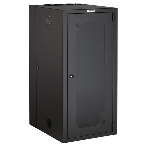 Black Box EWM26U482430-R2 Wall mounted Black rack