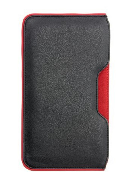 Pro-Tec PEARCBK 7Zoll Sleeve case Schwarz, Rot Tablet-Schutzhülle