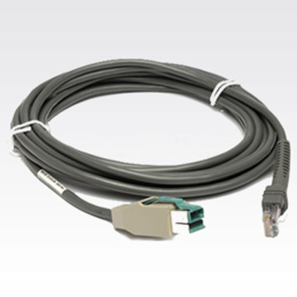 Zebra USB Cable 4.5м Серый кабель USB