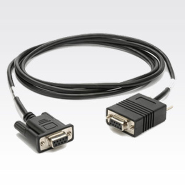 Zebra RS232 Cable 1.8м Черный сигнальный кабель