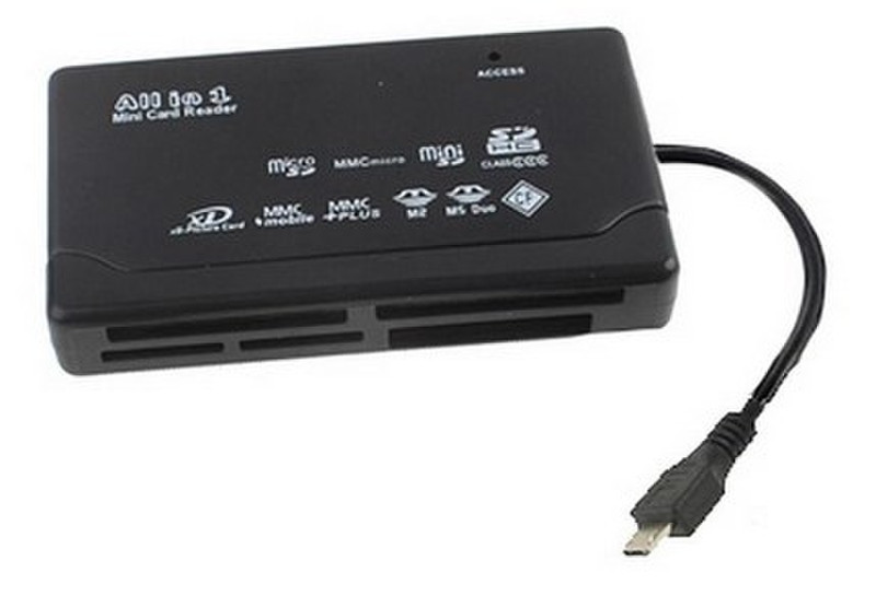 Pure 16000608 Micro-USB Black card reader