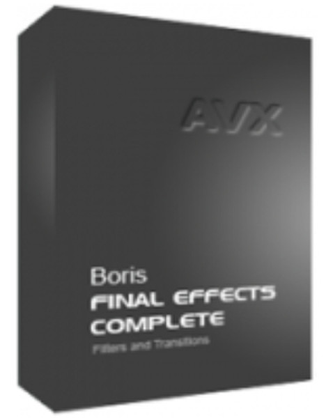 Toolfarm Boris Final Effects Complete AVX v7.3