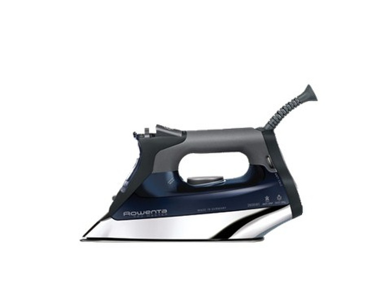 Rowenta DW8120 PRO MASTER Steam iron Stainless Steel soleplate 2600W Grey,Navy