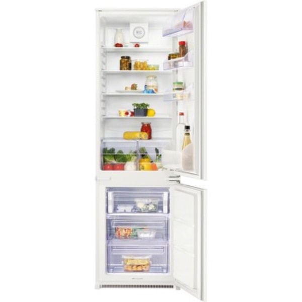 Faure FBB29445SA Built-in 210L 70L A+ White fridge-freezer