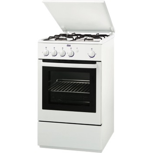 Faure FCG561GWC Freestanding Gas hob White cooker