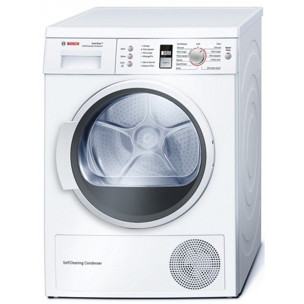 Bosch WTW86382FF Freistehend Frontlader 7kg A++ Weiß Wäschetrockner