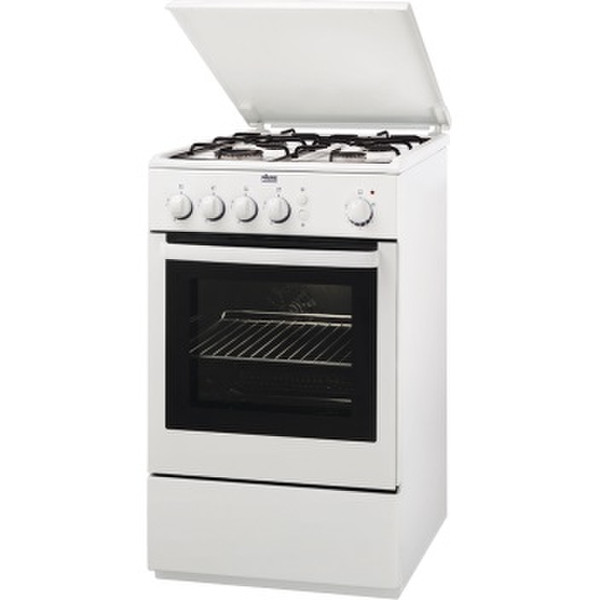 Faure FCG562GWC Freestanding Gas hob White cooker