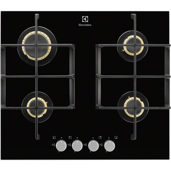 Electrolux EGT6345YOK Eingebaut Gas Schwarz Kochfeld