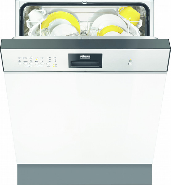 Faure FDI15005XA Semi built-in 12place settings A+ dishwasher