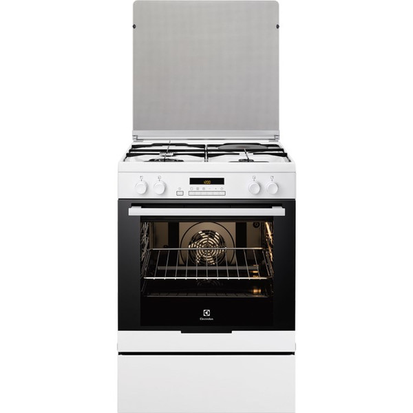 Electrolux EKM6770AOW Freestanding Combi hob A-20% White cooker