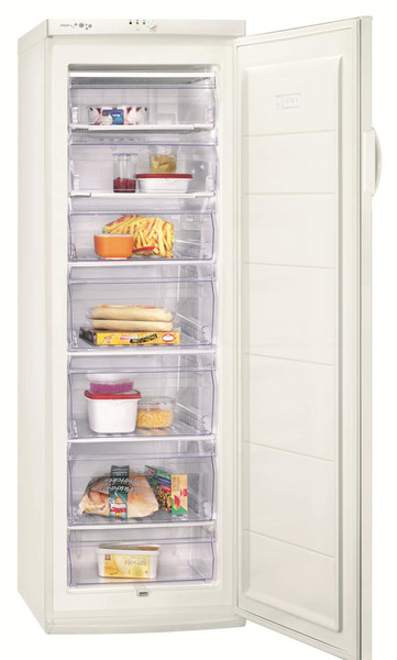Faure FFU428MW freestanding Upright 248L A+ White freezer