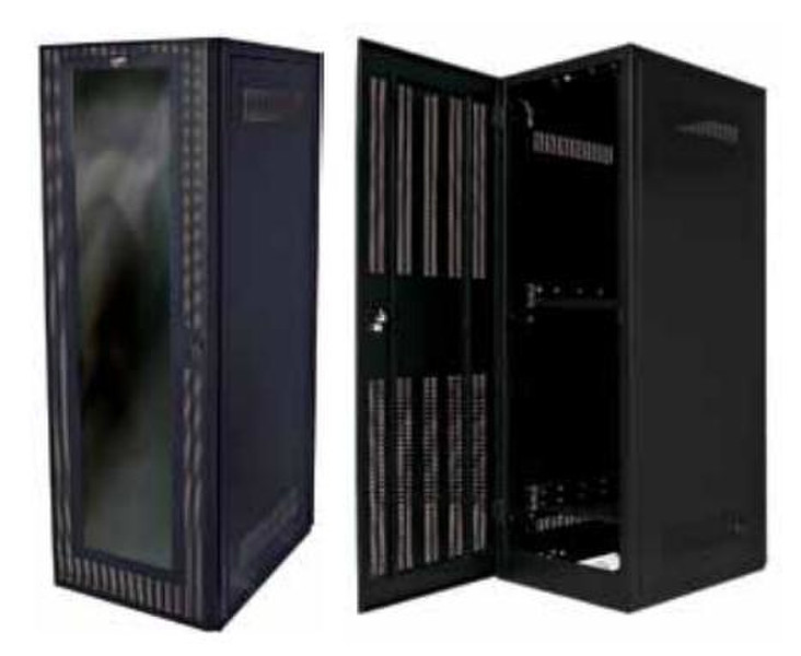 North System MAXUM101-BKT Freistehend Schwarz Rack