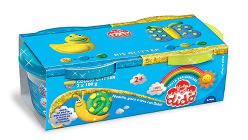 FILA 396701 Modeling dough Blau, Gelb Modellier-Verbrauchsmaterial für Kinder