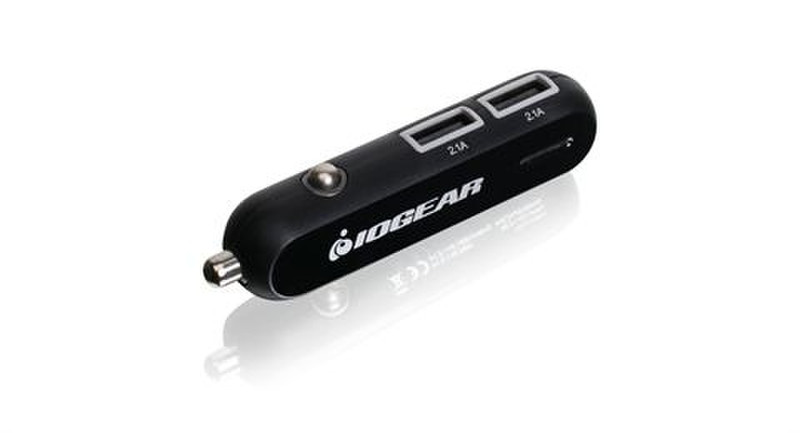 iogear GPAC2U4 Auto Black mobile device charger
