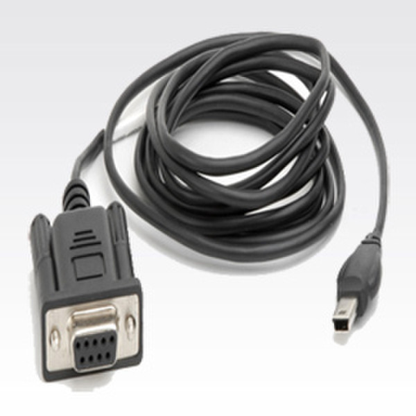 Zebra Serial Cable Black signal cable