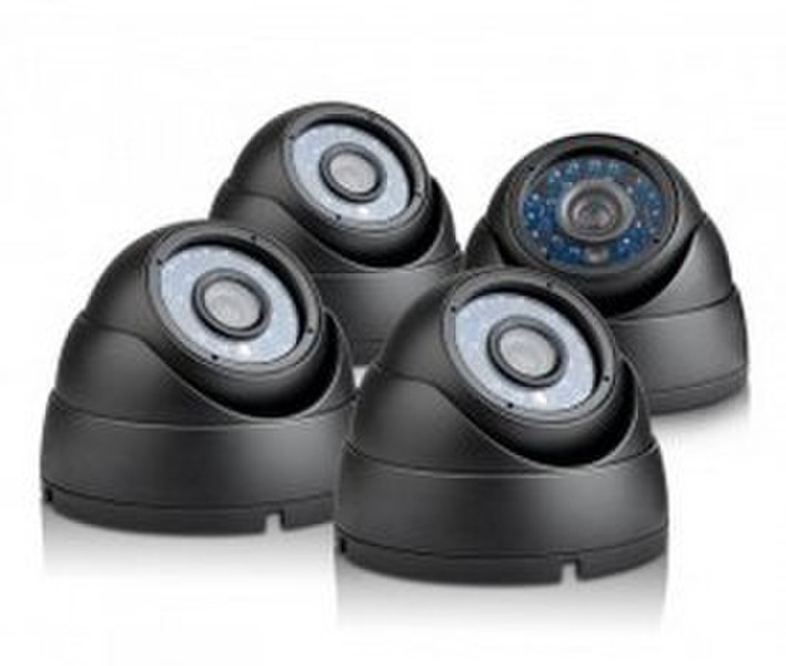 Zmodo ZMD-P4-CARZBZ4N Indoor & outdoor Dome Black surveillance camera