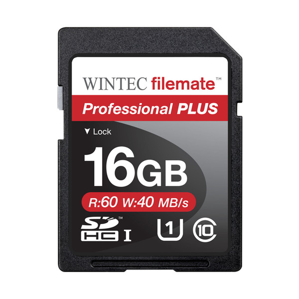 FileMate Professional Plus 16GB SDXC Class 10 Speicherkarte