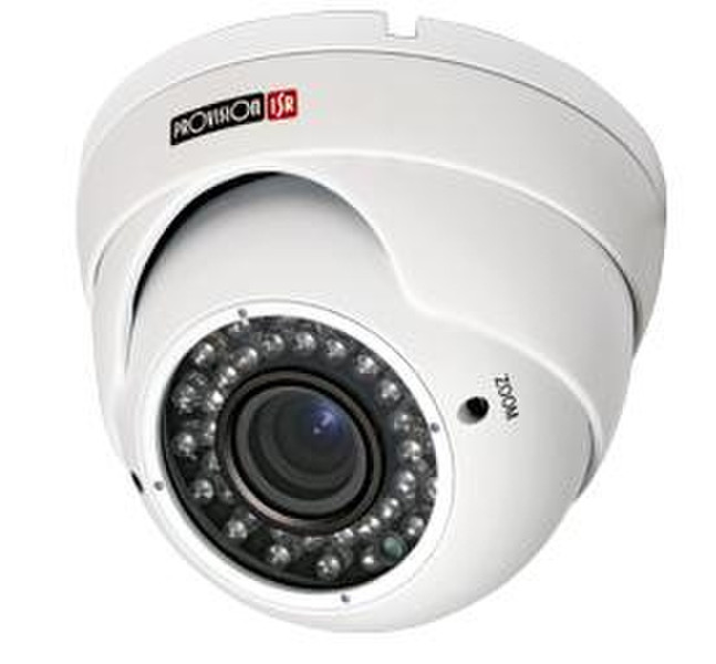 Provision-ISR DI-380DISVF(2.8-12) CCTV security camera В помещении и на открытом воздухе Dome Белый