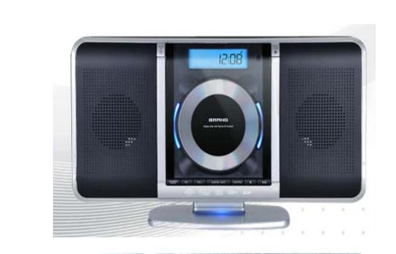 Daewoo MC-5920SC Mini set 4W Black,Silver home audio set