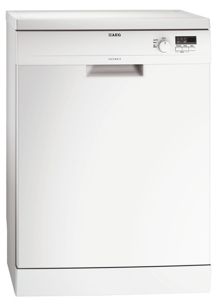 AEG F45502W0 Freestanding 12place settings A+ dishwasher