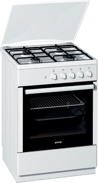 Gorenje G61120AW Freistehend Gaskochfeld Weiß