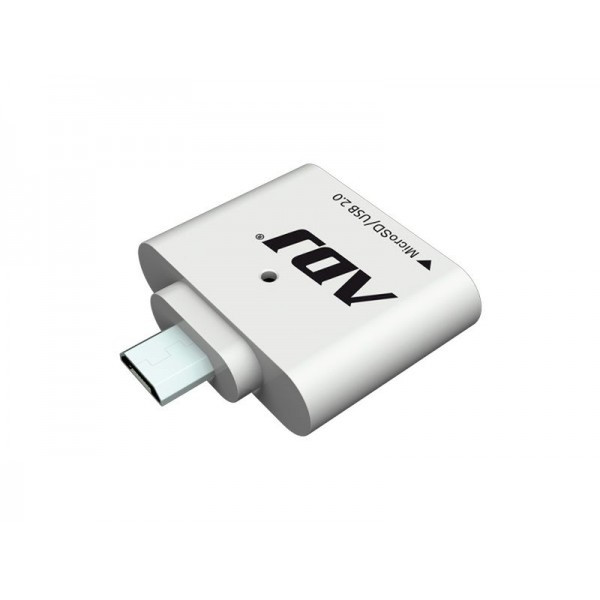 Adj CR805 Micro-USB Белый устройство для чтения карт флэш-памяти