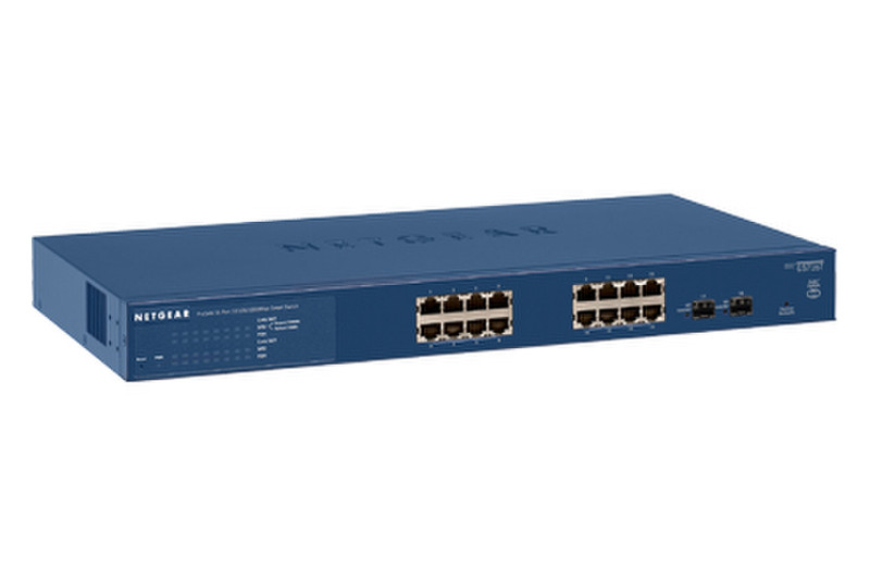 Netgear GS716T Managed network switch L3 Gigabit Ethernet (10/100/1000) Синий