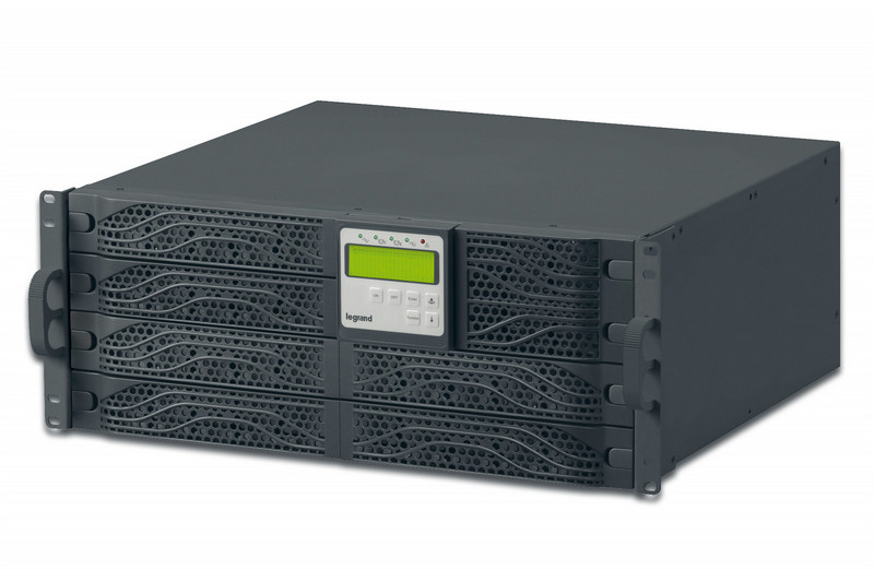 ASSMANN Electronic A-17063 4500VA 1AC outlet(s) Rackmount Black uninterruptible power supply (UPS)