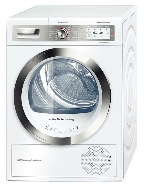 Bosch WTY87781 freestanding Front-load 8kg A++ White tumble dryer