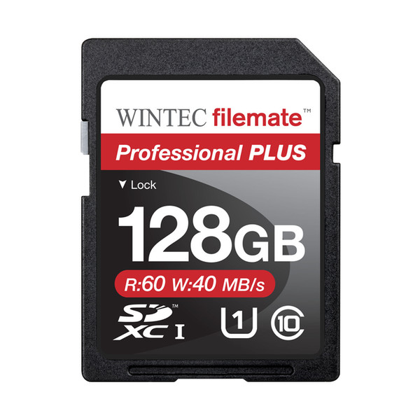 FileMate Professional Plus 128ГБ SDXC Class 10 карта памяти