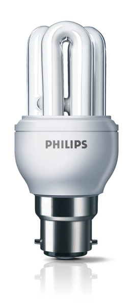 Philips Genie 929689626301 8Вт B22 Теплый белый люминисцентная лампа energy-saving lamp