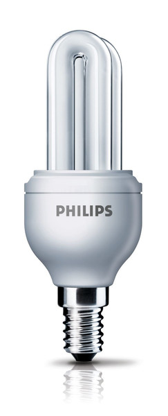 Philips Genie 929689636101 25Вт E14 Теплый белый люминисцентная лампа energy-saving lamp