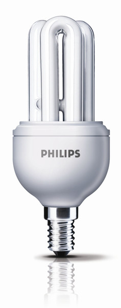 Philips Genie 929689636601 60Вт E14 Холодный дневной свет люминисцентная лампа energy-saving lamp