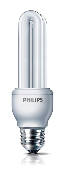 Philips Essential 929689614702 11Вт E27 Теплый белый люминисцентная лампа energy-saving lamp