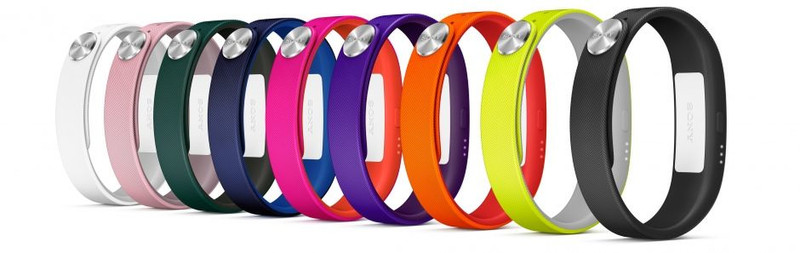 Sony SmartBand SWR110 (Small) 3Pk (Green, Pink, White)