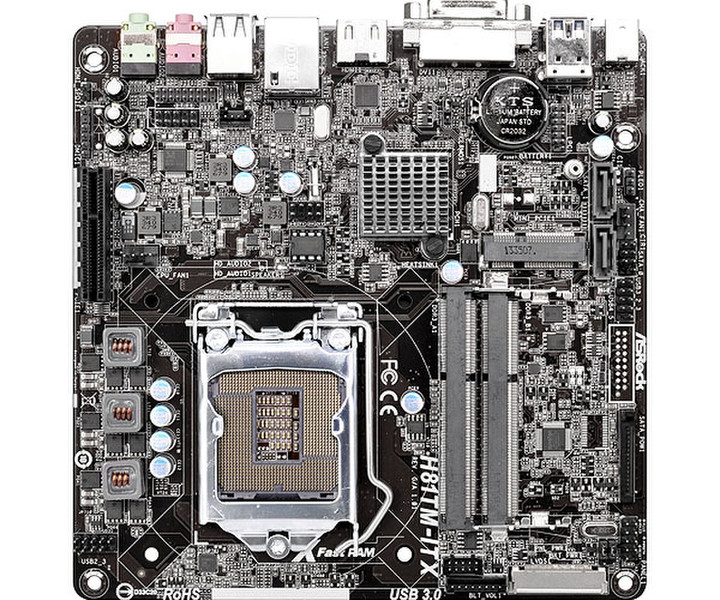 Asrock H81TM-ITX Intel H81 Socket H3 (LGA 1150) Mini ITX motherboard