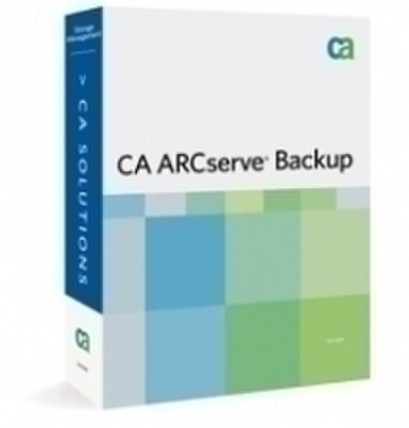 CA ARCserve Backup r12.5 Upg