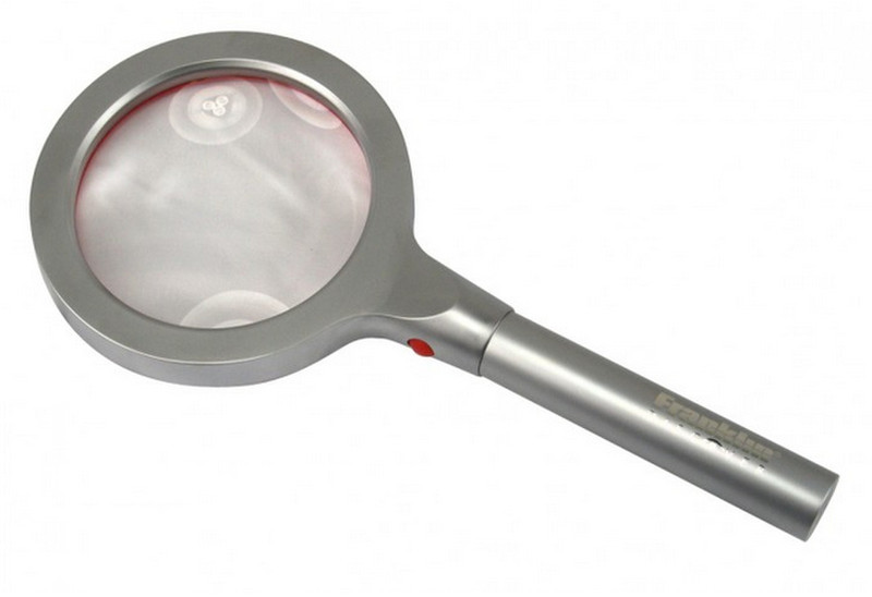 Franklin DLM-3012 2.5x Red,Stainless steel magnifier
