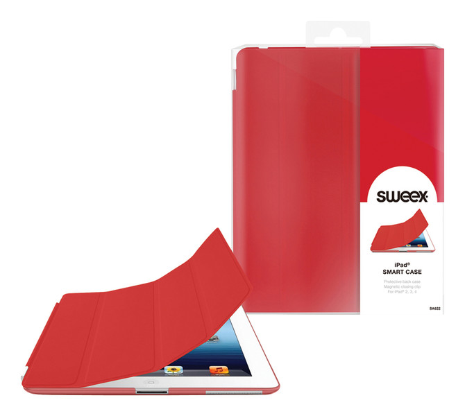 Sweex SA622 Blatt Rot Tablet-Schutzhülle