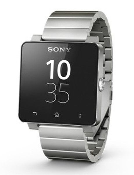 Sony SW2 SmartWatch 2 1.6Zoll LCD Silber Smartwatch