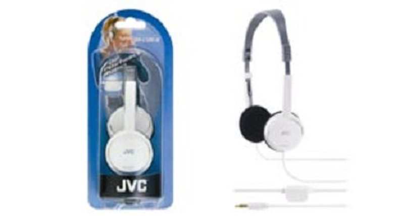 JVC HA-L50 Ohraufliegend Kopfband Weiß