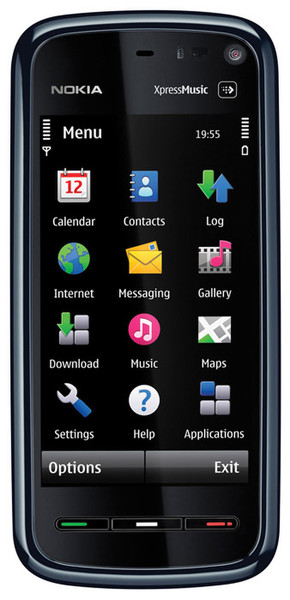 Nokia 5800 XpressMusic Schwarz Smartphone
