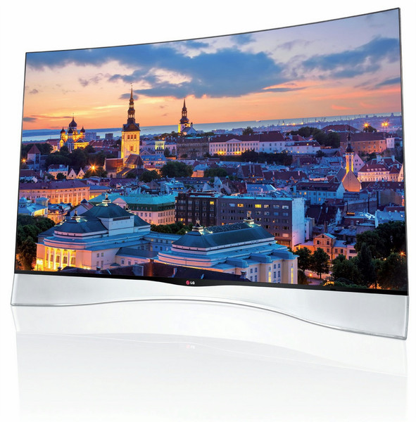 LG 55EA970V 55Zoll Full HD 3D Smart-TV WLAN Silber LED-Fernseher