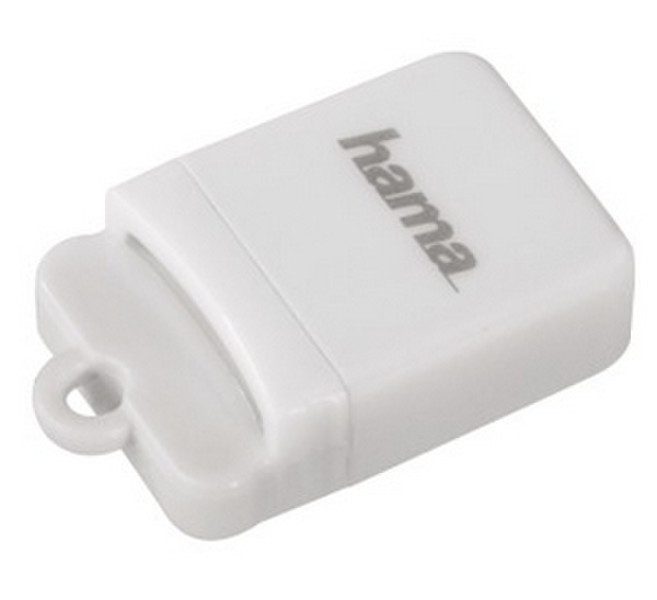 Hama 00090796 USB 2.0 Weiß Kartenleser