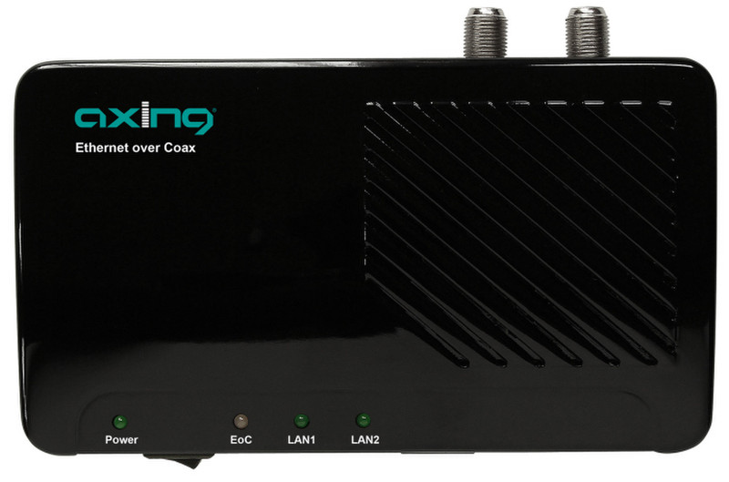 Axing EoC 1-01 Network transmitter & receiver Black