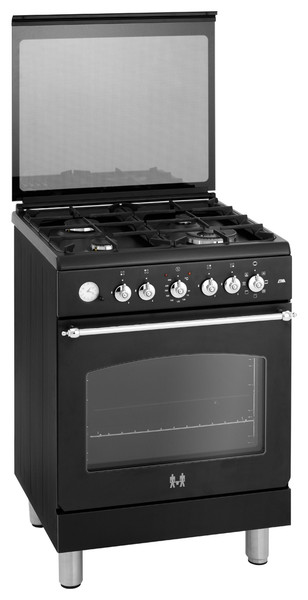 ETNA EFG691BRCA Freestanding Gas hob Black cooker