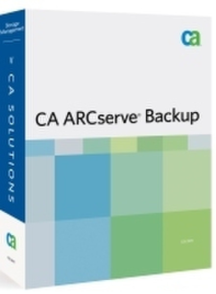 CA ARCserve Backup 12.5 for Windows Upgrade